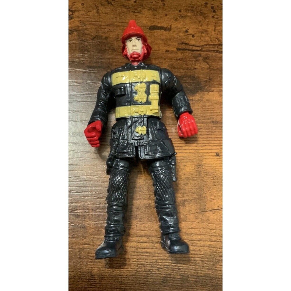 Chap Mei Firefighter Action Figure‎ Fireman Emergency Rescue Team 4"